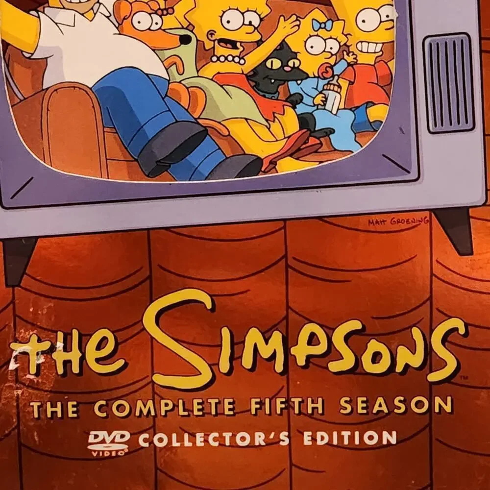The Simpsons Series 5 DVD‎ Box Set Complete Third Family Animated TV series